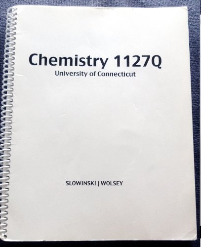 9781111631321: Custom CHEM 1127Q Lab Manual - UConn