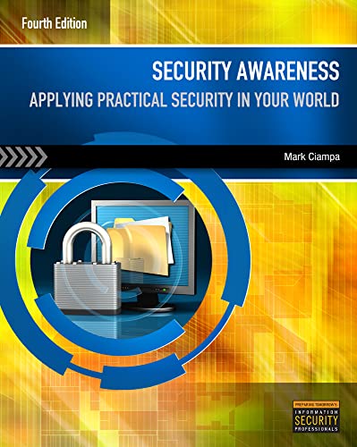 Imagen de archivo de Security Awareness: Applying Practical Security in Your World a la venta por SecondSale