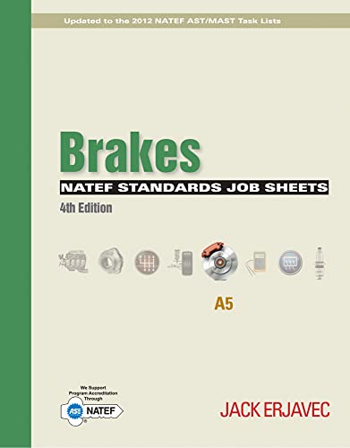 Stock image for NATEF Standards Job Sheets Area A5 for sale by Book Deals