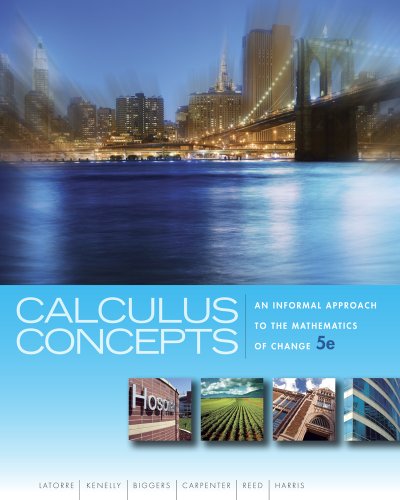 Imagen de archivo de Bundle: Calculus Concepts: An Informal Approach to the Mathematics of Change, 5th + Student Solutions Manual a la venta por Palexbooks