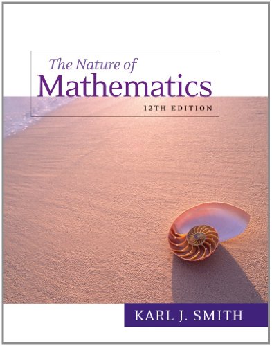 9781111650025: Nature of Mathematics + Student Survival and Solutions Manual