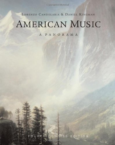 Stock image for Bundle: American Music: a Panorama, Concise Edition, 4th + 4 CD Set American Music: a Panorama, Concise Edition, 4th + 4 CD Set for sale by Textbooks_Source