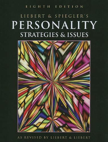 Beispielbild fr Personality: Strategies and Issues, Reprint zum Verkauf von BMV Bloor