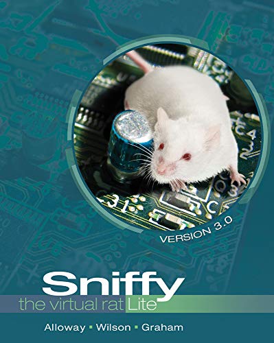 Imagen de archivo de Sniffy the Virtual Rat Lite, Version 3. 0 (with CD-ROM) a la venta por Better World Books: West