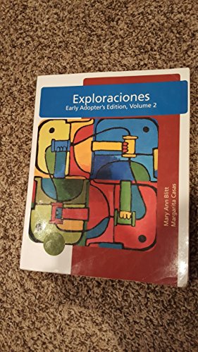 9781111750923: Exploraciones (Volume 2)