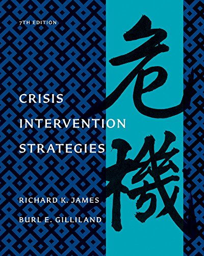 Cengage Advantage Books: Crisis Intervention Strategies (9781111770617) by James, Richard K.; Gilliland, Burl E.