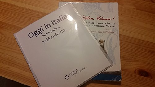9781111773410: Oggi in Italia: Volume I, a First Course in Italia
