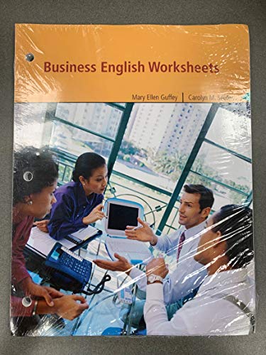 Beispielbild fr Business English Worksheets (LL) zum Verkauf von A Team Books