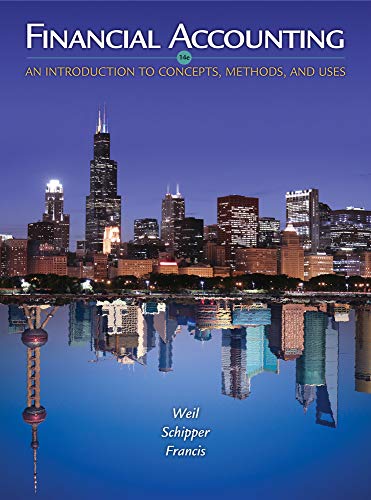 Stock image for Financial Accounting: An Introduction to Concepts, Methods and Uses for sale by BooksRun