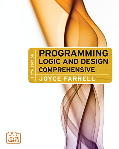 9781111823931: Programming Logic and Design: Comprehensive (with Videos Printed Access Card)