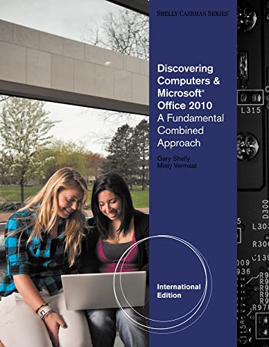 Stock image for DISCOVERING COMPUTERS AND MICROSOFT OFFICE 2010: A FUNDAMENTAL COMBINED APPROACH, INTERNATIONAL EDITION, 1ST EDITION for sale by Basi6 International