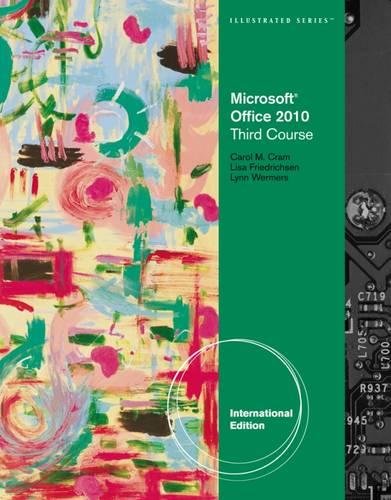 9781111826055: Microsoft (R) Office 2010: Illustrated Third Course, International Edition