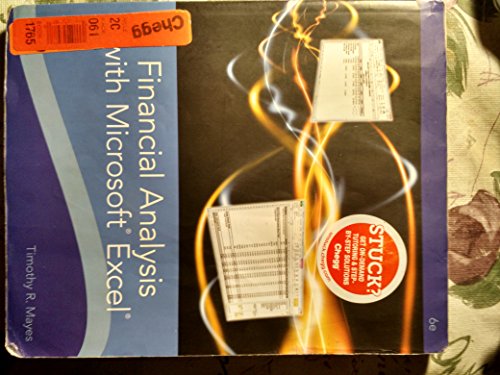 Imagen de archivo de Financial Analysis with Microsoft Excel a la venta por ThriftBooks-Dallas