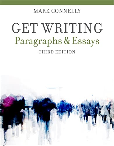 Beispielbild fr Get Writing : Paragraphs and Essays zum Verkauf von Better World Books