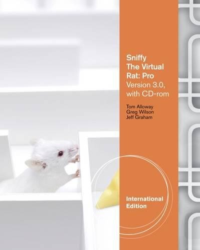 Stock image for Sniffy the Virtual Rat Pro, Version 3.0 (Psy 361 Learning) for sale by Pigeonhouse Books, Dublin
