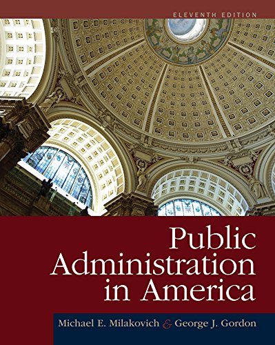 Stock image for Public Administration in America for sale by Omega