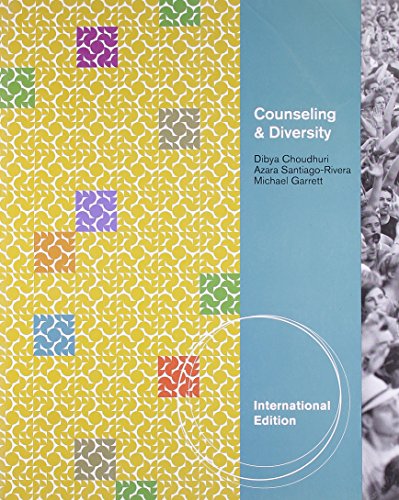 Counseling & Diversity - Dibya Choudhuri/ Azara L Santiago-Rivera/ Michael Garrett