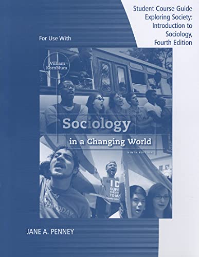 Stock image for Student Telecourse Guide for Kornblum's Sociology in a Changing World, 9th for sale by HPB-Red