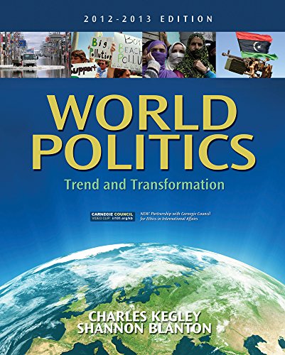 9781111830069: World Politics: Trend and Transformation, 2012 - 2013 Edition