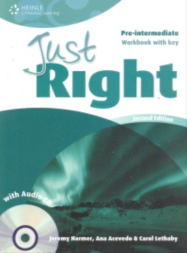 Beispielbild fr Wilson, K: Just Right Pre-intermediate: Workbook with Key a zum Verkauf von medimops