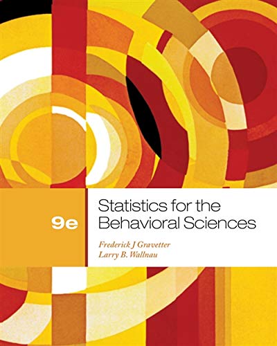 9781111830991: Statistics for the Behavioral Sciences