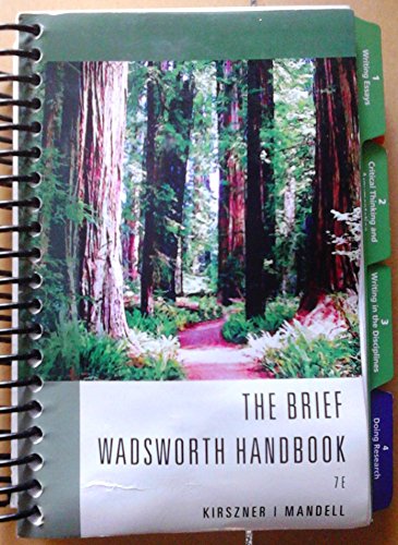 Stock image for The Brief Wadsworth Handbook for sale by Gulf Coast Books