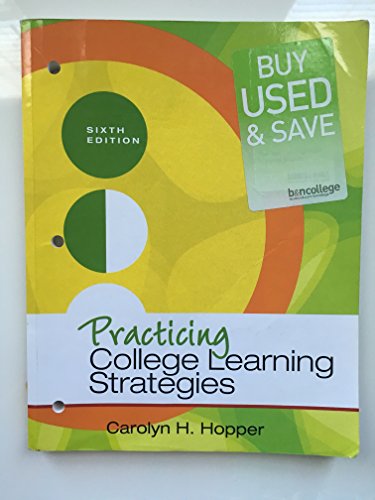 Imagen de archivo de Practicing College Learning Strategies (Textbook-specific CSFI) a la venta por GoldenWavesOfBooks