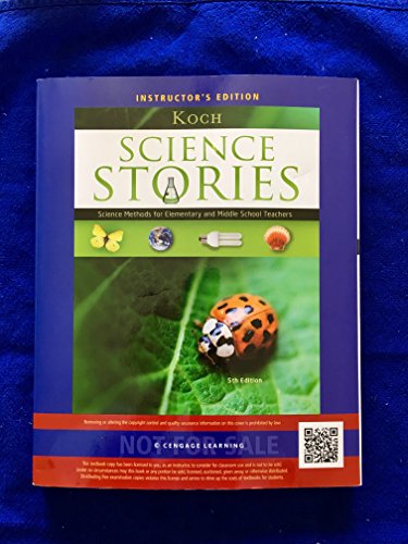 Stock image for Science Stories: Science Methods for Elementary and Middle School Teachers for sale by KuleliBooks