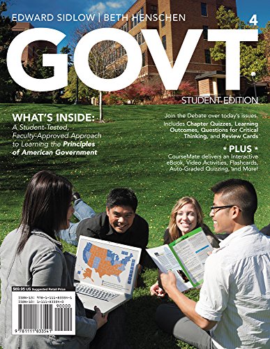 Stock image for GOVT, 4th, Student Edition for sale by Decluttr