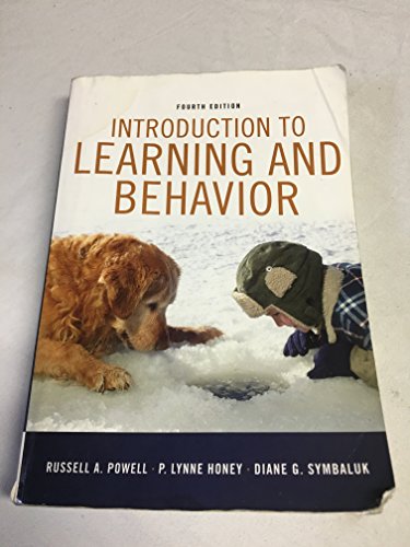 Immagine dell'editore per Introduction to Learning and Behavior (PSY 361 Learning) venduto da ThriftBooks-Dallas
