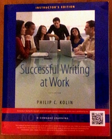 Stock image for Successful Writing at Work, 10th Edition for sale by The Book Cellar, LLC