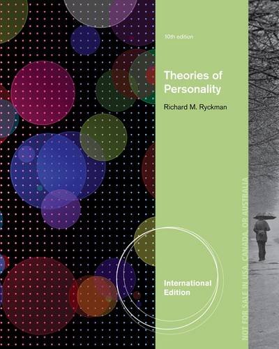 Imagen de archivo de Theories of Personality a la venta por SecondSale