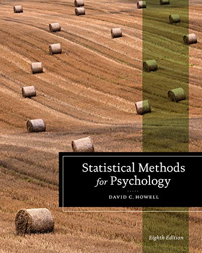 Imagen de archivo de Statistical Methods for Psychology a la venta por The Battery Books & Music