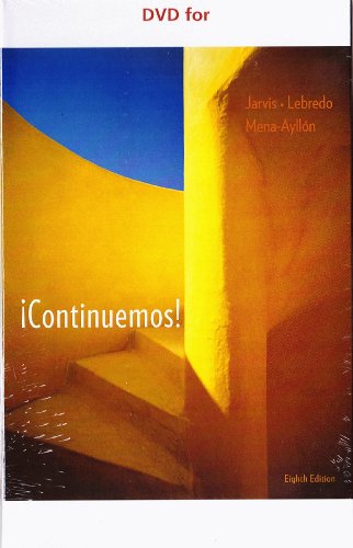 DVD for Jarvis/Lebredo/Mena-Ayllon's Continuemos!, 8th (9781111836405) by Jarvis, Ana; Lebredo, Raquel