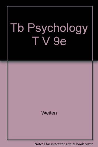 Stock image for Test Bank for Psychology: Themes and Variations for sale by BookHolders