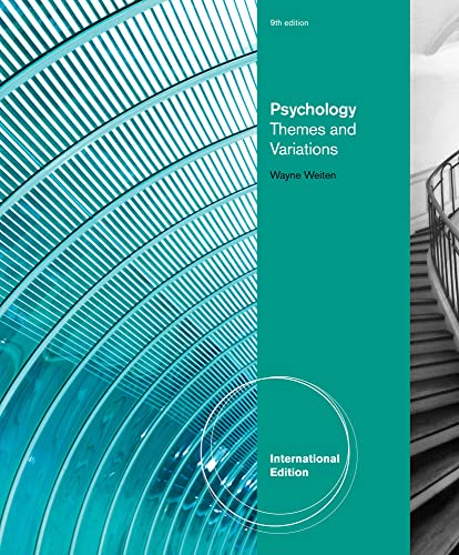 9781111837488: Psychology: Themes & Variations, International Edition