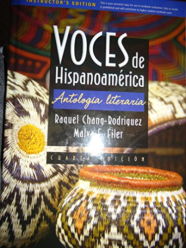 Imagen de archivo de Ie Voces De Hispanoamer 5e a la venta por ThriftBooks-Dallas