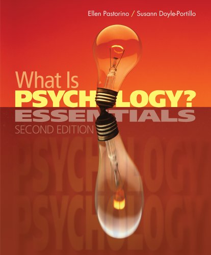 Imagen de archivo de Cengage Advantage Books: What is Psychology?: Essentials a la venta por Ergodebooks