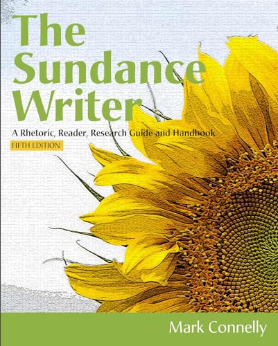Stock image for The Sundance Writer: A Rhetoric, Reader, Research Guide, and Handbook for sale by SecondSale