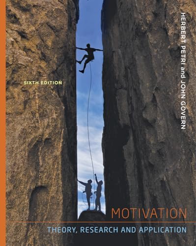 Imagen de archivo de Motivation: Theory, Research, and Application a la venta por BooksRun