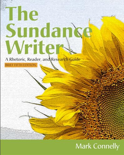 Imagen de archivo de The Sundance Writer: A Rhetoric, Reader, and Research Guide, Brief a la venta por Buchpark