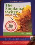 The Sundance Writer: A Rhetoric, Reader and Research Guide (9781111841386) by Connelly