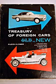 Stock image for Treasury of Foreign Cars, Old and New for sale by Ann Becker