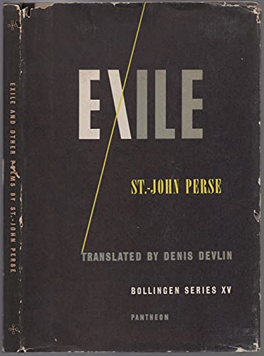 Exile,: And other poems, ([The Bollingen series) (9781111906733) by Saint-John Perse