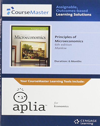 Aplia Printed Access Card for Mankiw's Principles of Microeconomics (9781111959401) by Author