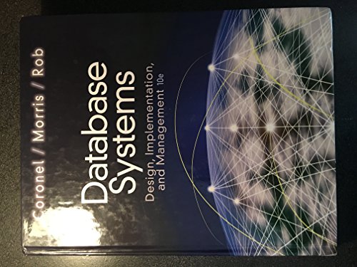 Beispielbild fr Database Systems: Design, Implementation, and Management (with Premium WebSite Printed Access Card and Essential Textbook Resources Printed Access Card) zum Verkauf von HPB-Red