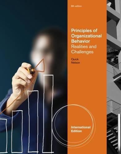 Stock image for Principles of Organizational Behavior: Realities & Challenges, International Edition for sale by Irish Booksellers