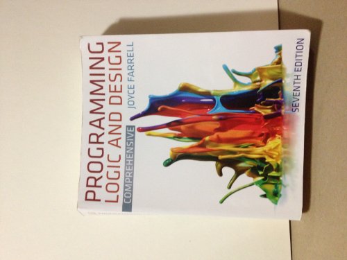 Stock image for Programming Logic and Design: Comprehensive for sale by ThriftBooks-Dallas