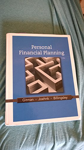 9781111971632: Personal Financial Planning