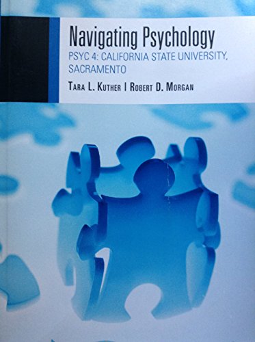 9781111973704: Navigating Psychology Psyc 4: California State University, Sacramento